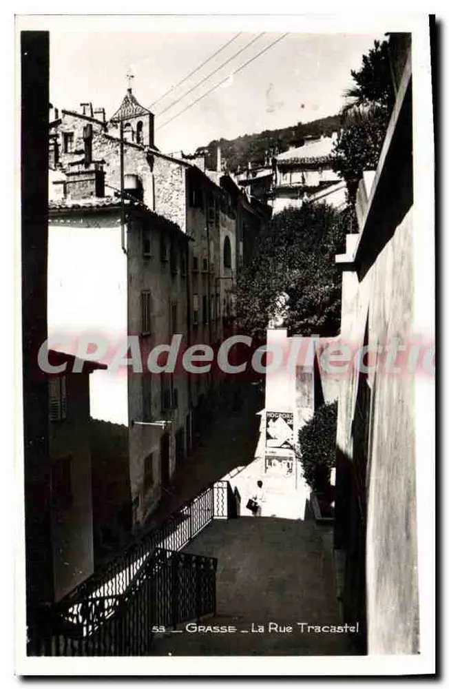 Grasse — A Rue Tracastel — Les Éditions MAR - Frente
