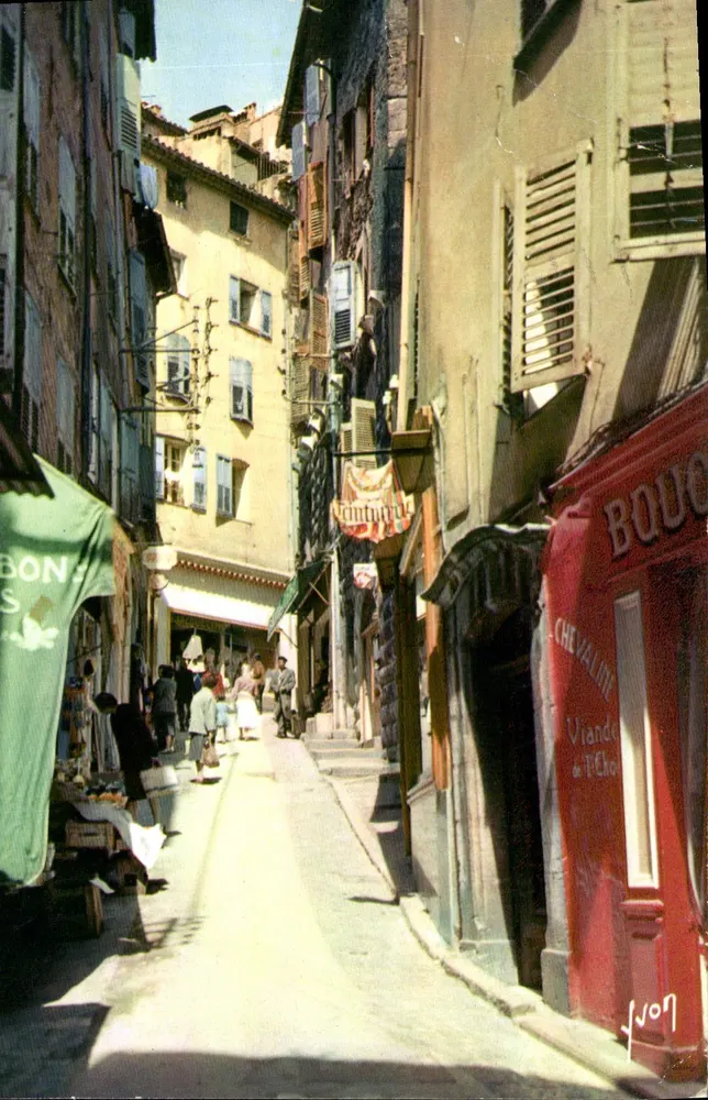 Grasse (A.M.) — Rue de l'Oratoire — Edições de Arte 'YVON' - Frente