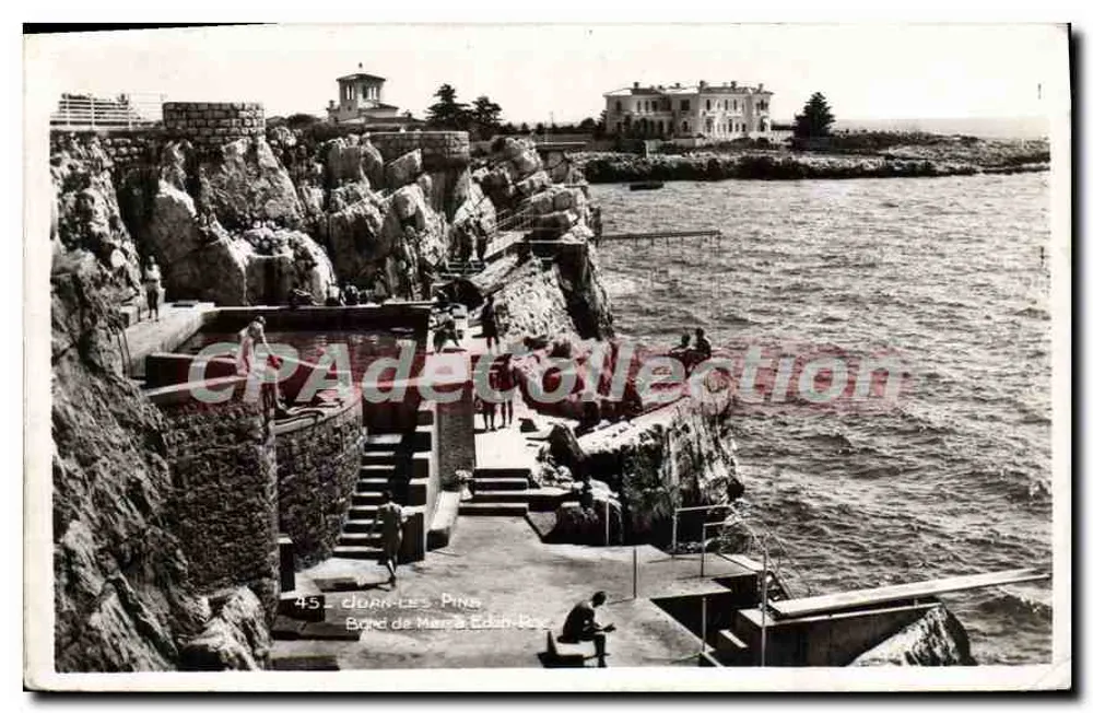 Dourn-les-Pins — Blick auf die Klippen und den Hafen — Les Éditions Frantz, n°45 - Vorderseite
