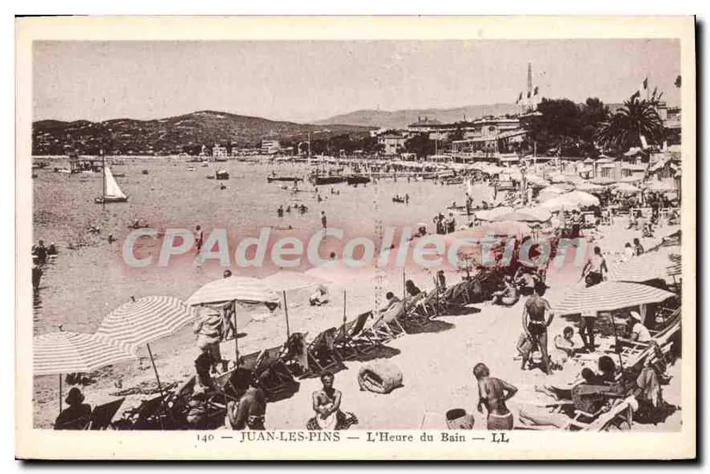 Juan-les-Pins — A Hora do Banho — LL, n°140 - Frente