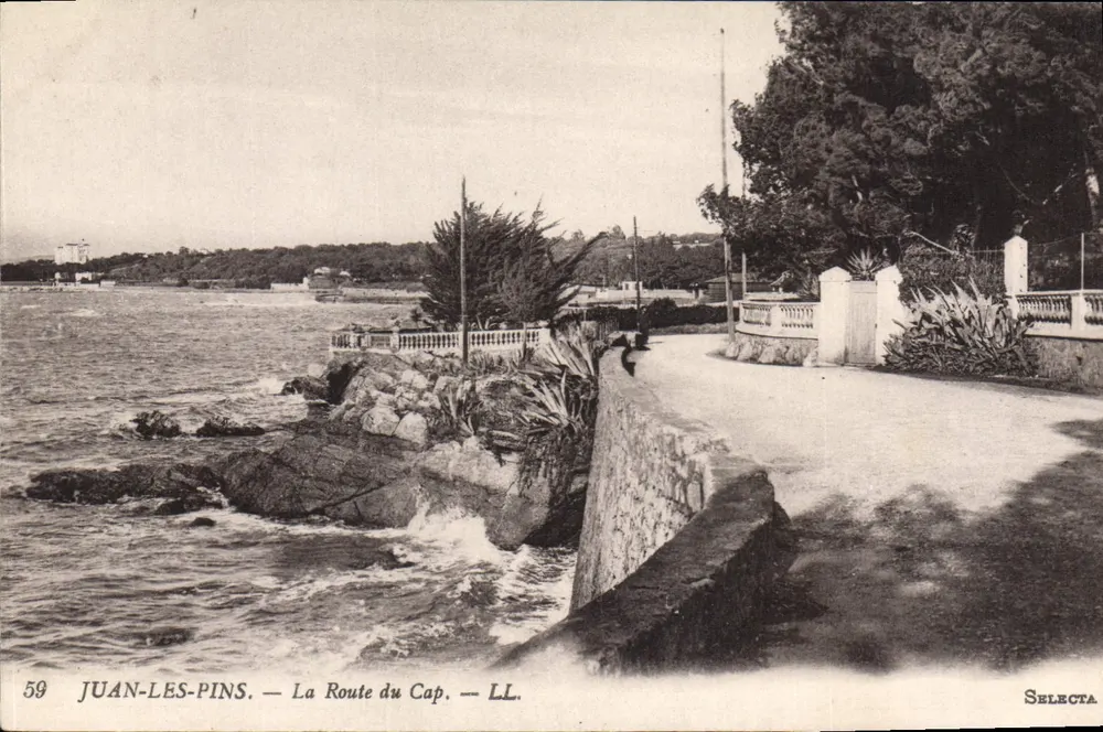 Juan-les-Pins — A Estrada do Cabo — Selecta, n°59 - Frente