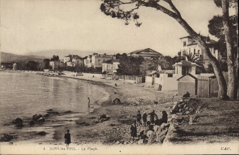 Juan-les-Pins - A Praia — editor CAP. - Frente