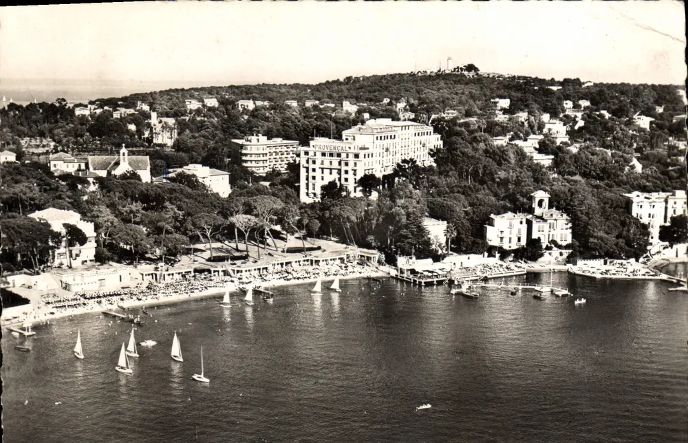 Juan-les-Pins — Vista aérea — Edições « MAR » - Frente