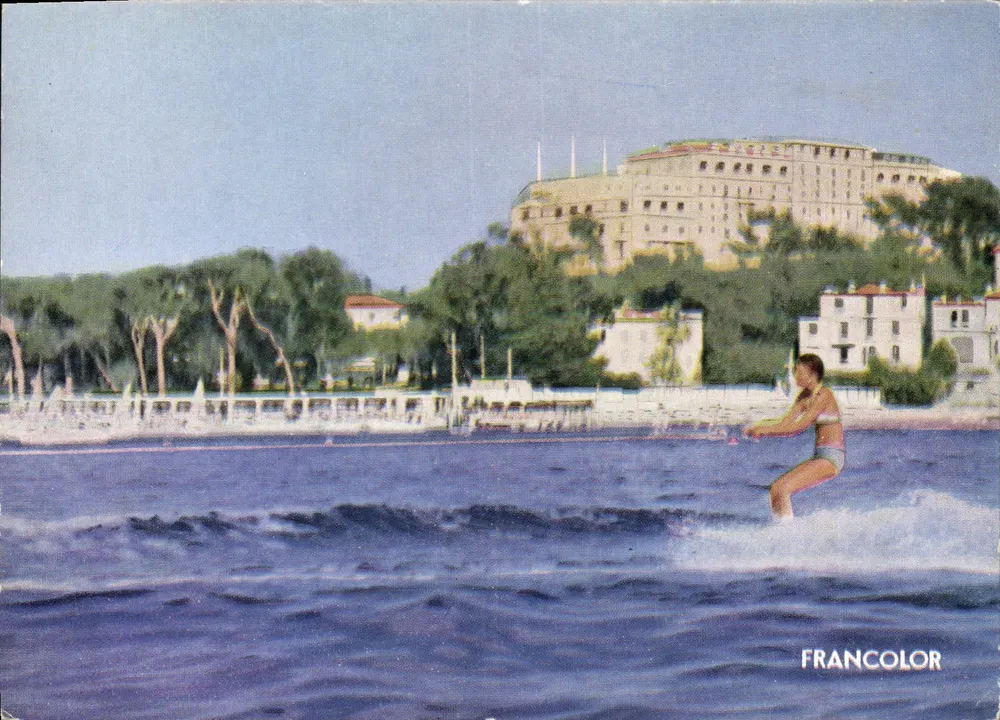 Juan-les-Pins — O Hotel Provençal — Éditions Francolor - Frente