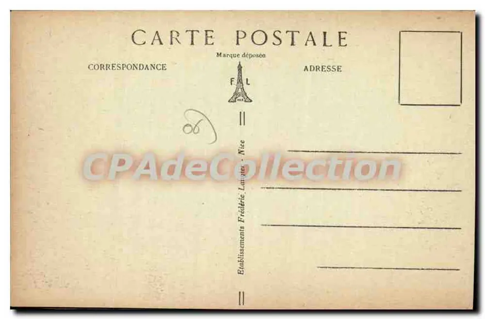 Levens (A.-M.) — Vista geral e as Arcadas romanas — FL. n°1132 - Verso