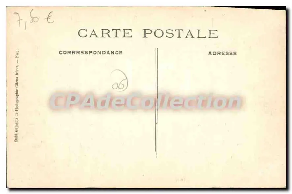 Luceram (a.-m.) — Excursão a 28 km de Nice (alt. 665.) — Edição Giletta, n° 1193 - Verso