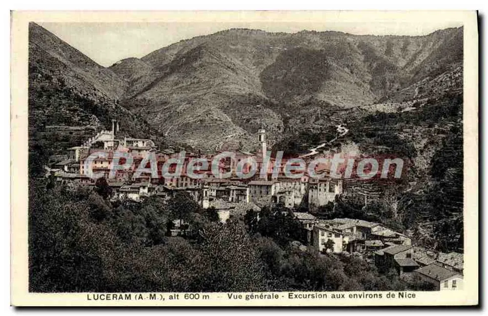 लुसेरम (ए.-एम.), ऊंचाई 600 मीटर — सामान्य दृश्य — नाइस के आसपास की यात्रा - आगे
