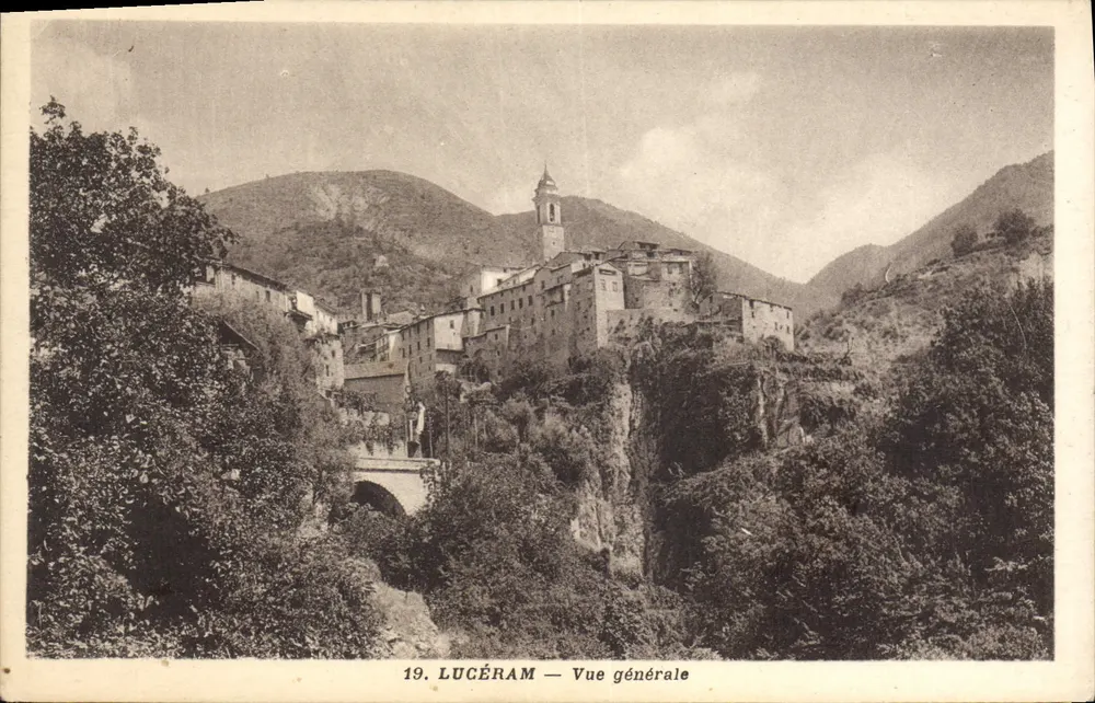 Lucéram — Visão geral — Edição Riquier de Riquier - Frente