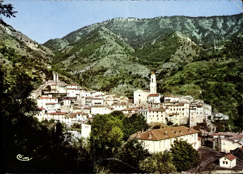 Luceram (A.-Mar.) — Mittelalterliches Dorf — ci. 520 — Cim - Vorderseite