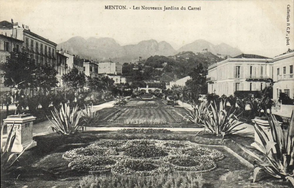 Menton - Les Nouveaux Jardins du Carreï — Collection R.C.P. phot - Vorderseite
