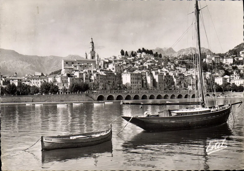 Menton — Der Hafen und die Altstadt — Éditions de l'Estel, n° 1763 - Vorderseite
