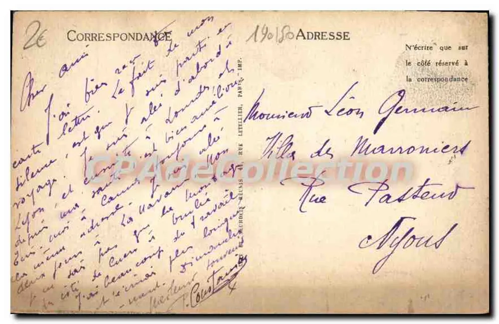 Mônaco — Visão geral da Principalidade — LL. n°214 - Verso