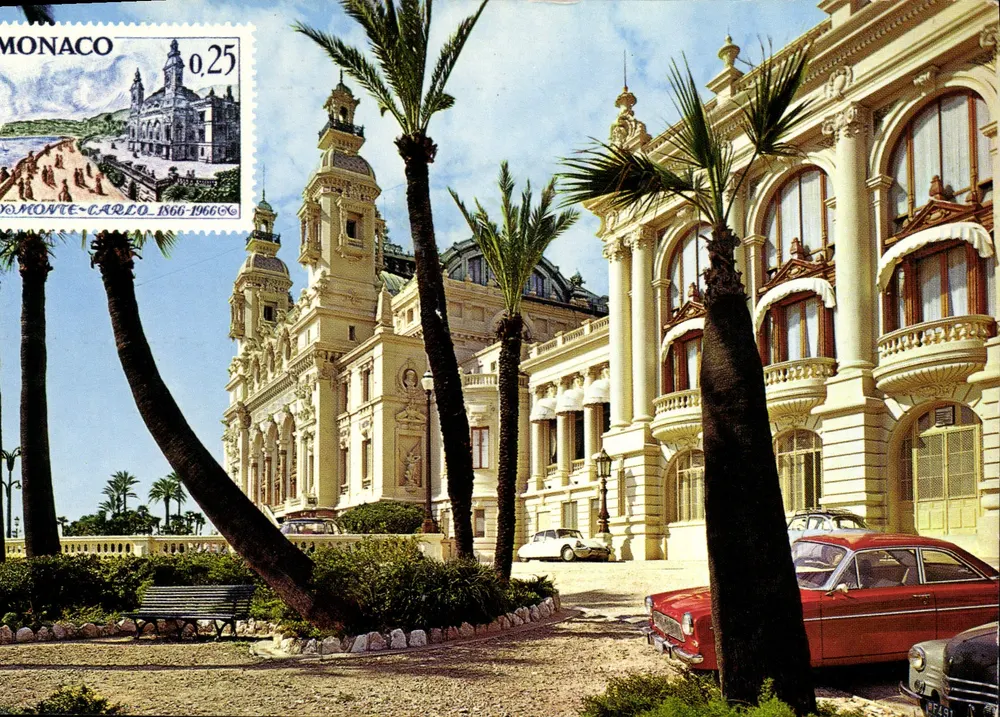 Monte-Carlo — El Casino y las Terrazas — Ediciones Molipor - Anverso