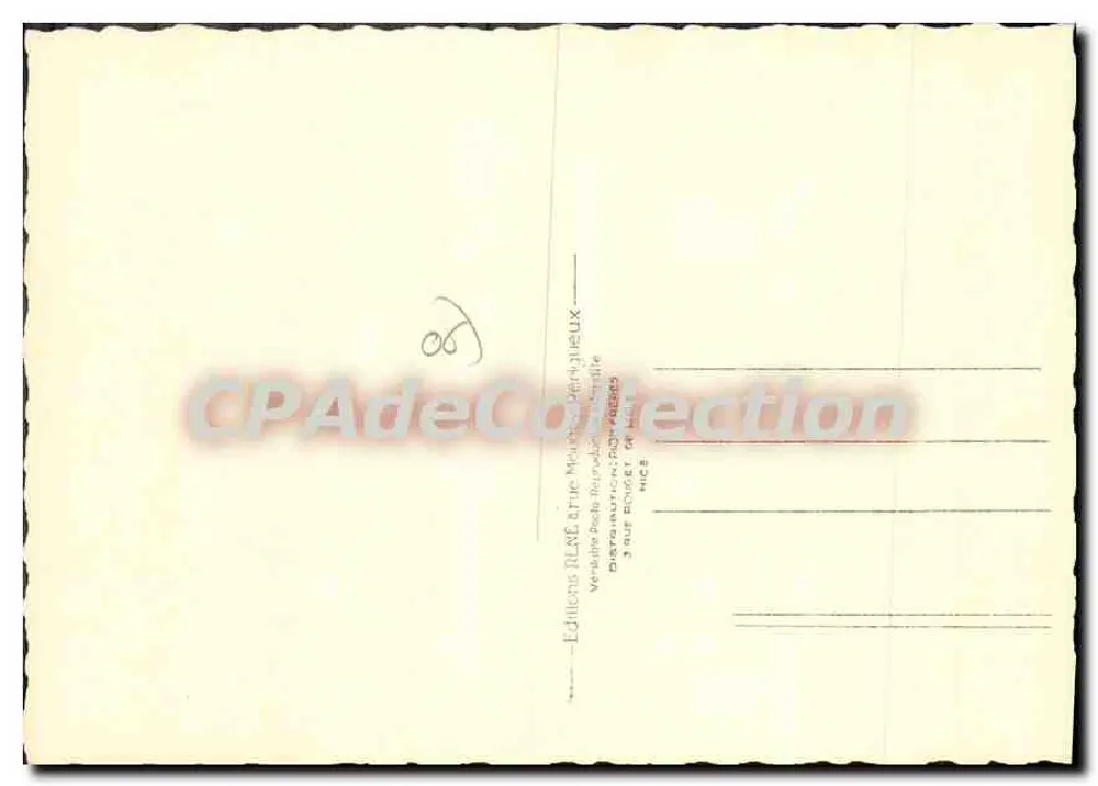Principado de Mônaco. Monte-Carlo. O Quai Albert 1º e O Porto — René 482 - Verso
