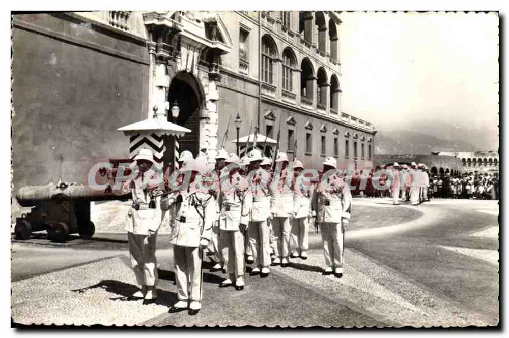 Principat von Monaco — Die Wache übernimmt — Édit. AJAX - Vorderseite