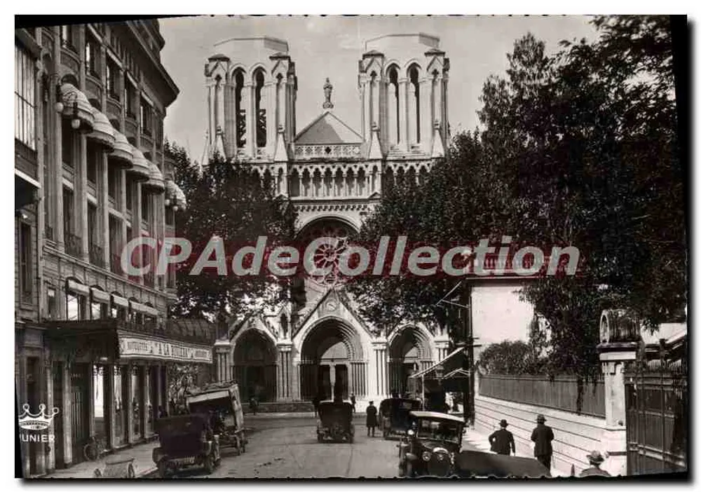 Nice - Ansicht der Kirche Notre-Dame — Éditions d'Art Unier, Nr. 104 - Vorderseite