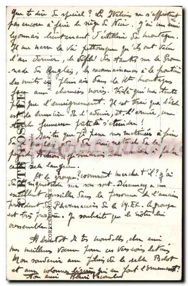 Nice — Vista geral tirada do Monte Boron — FL, n°68 - Verso
