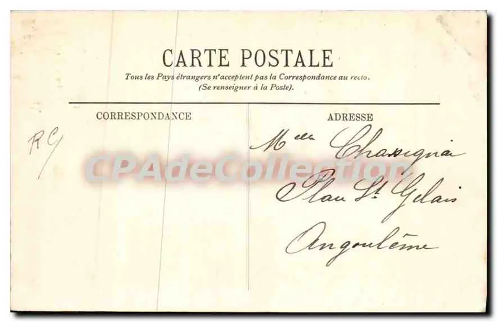Nice — Hotel du Parc Impérial — LL. - Rewers