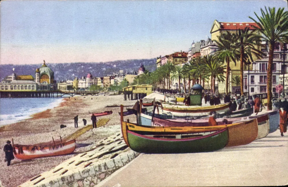 Nizza — De Quai der Verenigde Staten — Uitgever LL n°203 - Voorkant