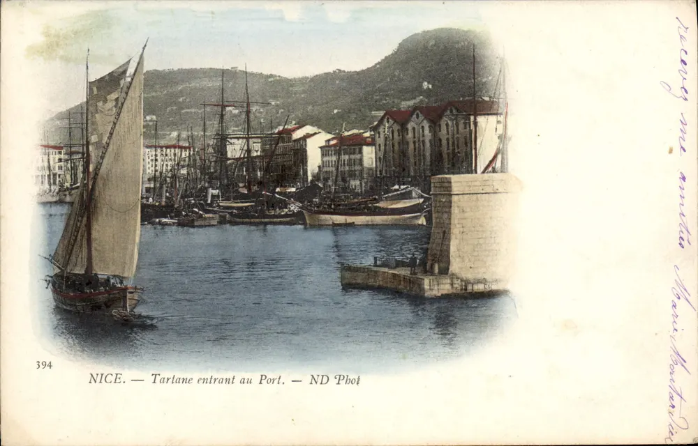 Nice — Tarlane am Hafen — ND Phot - Vorderseite