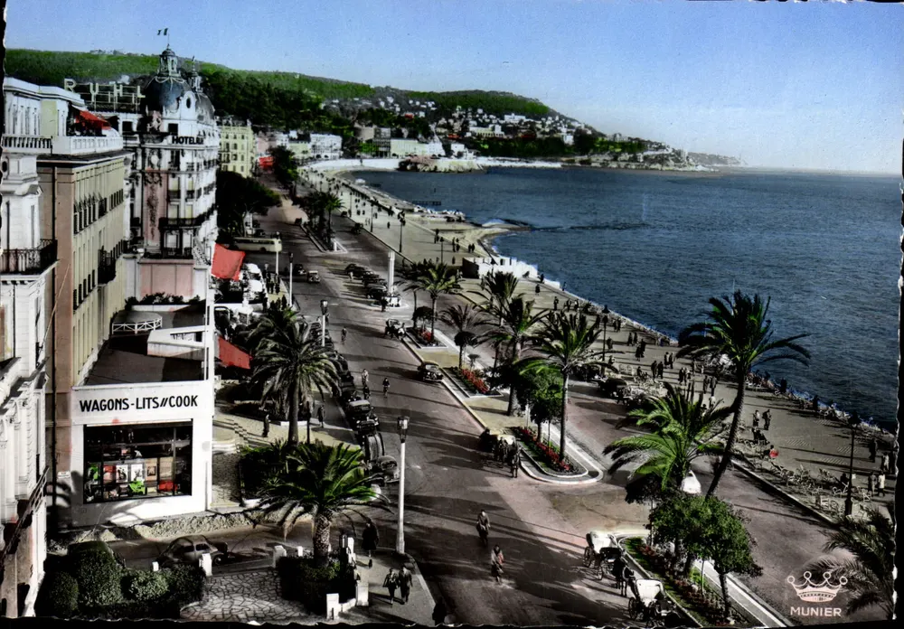 Nice — A Promenade dos Ingleses — Munier - Frente