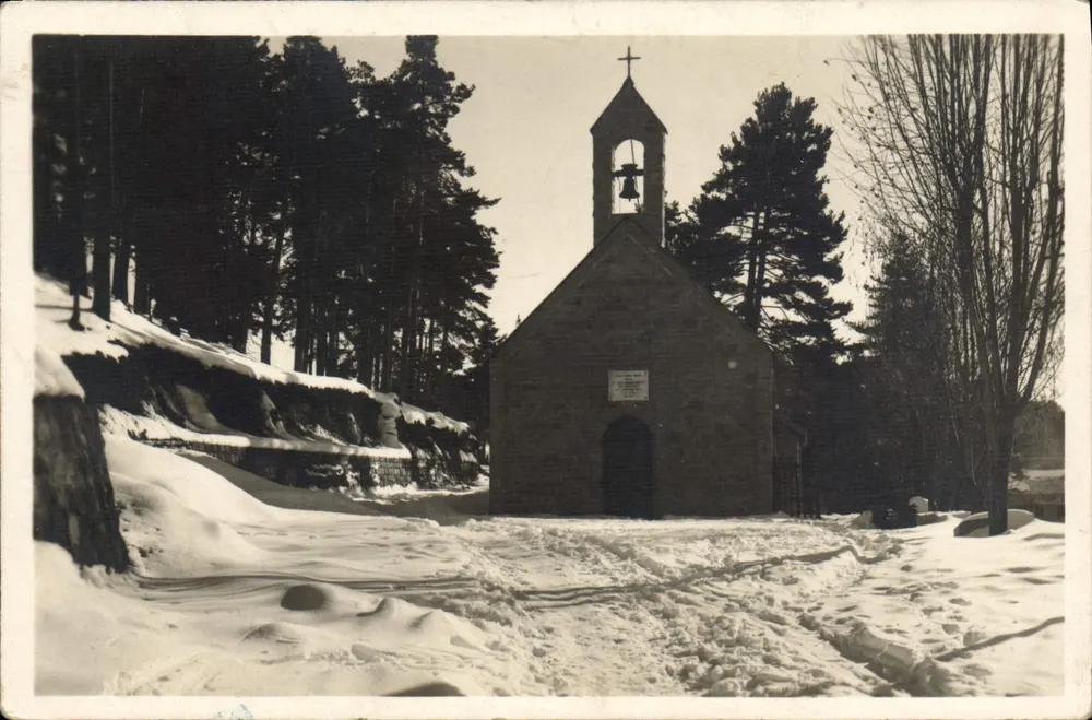 La Chapelle — Peira-Cava — 1500 m altitude — Esporte de Inverno - Frente