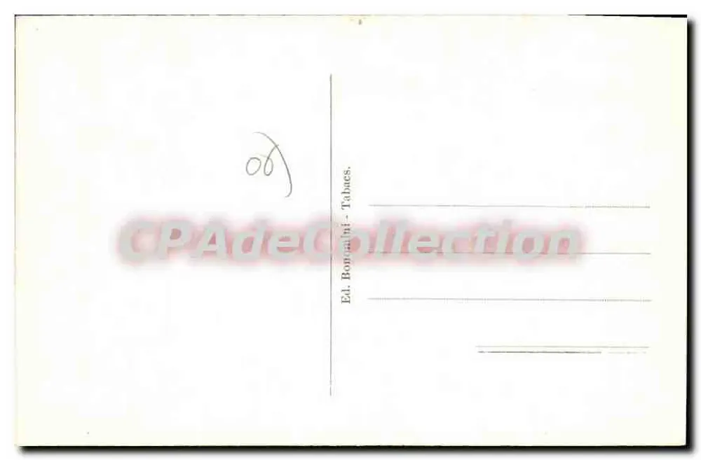 Peira Gava — As Granges e a Cadeia dos Alpes — Ed. Bonnalbi - Tabaraes - Verso