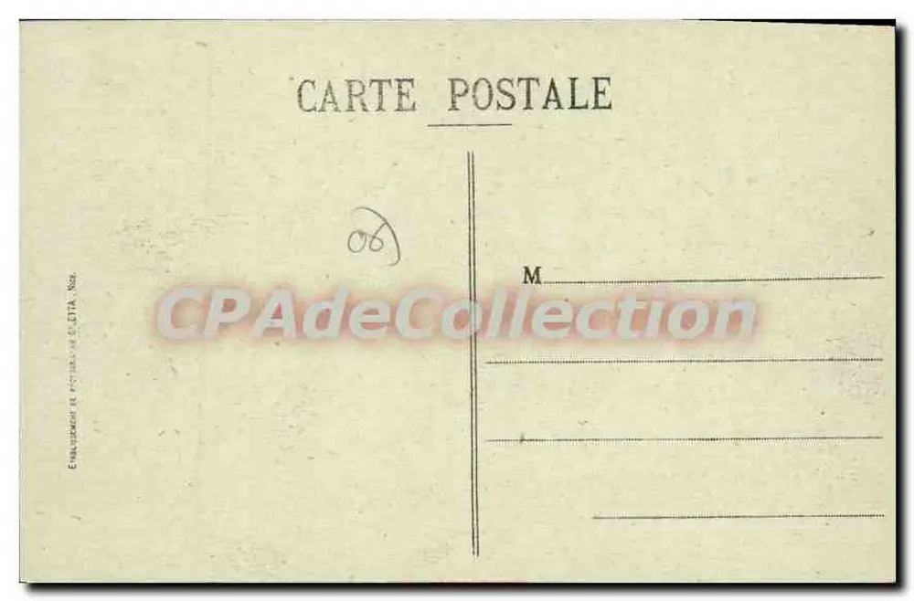 Peira-Cava, alt. 1500 — Sports d'hiver — Éditeur A. Gail, Tahac - Verso