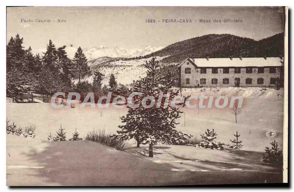 Peira-Cava - Mess dos Oficiais — 1889 — Foto Gauvin - Nice - Frente