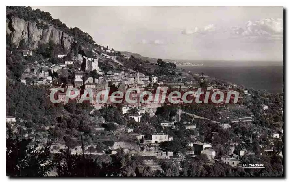 La Cigogne — Visão do vilarejo e do mar — Éditions Véritable - Frente