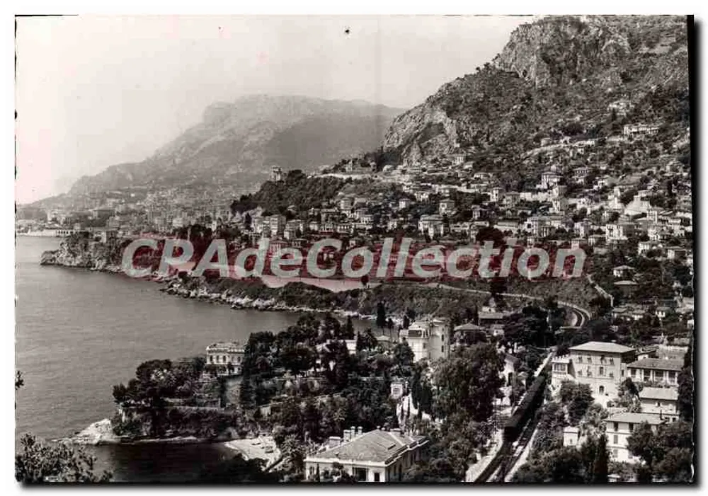 Roquebrune-Cap-Martin — O Golfo Azul e a Ponta Diodato — Edições S.E.P.T. - Coleção Imbert - Frente