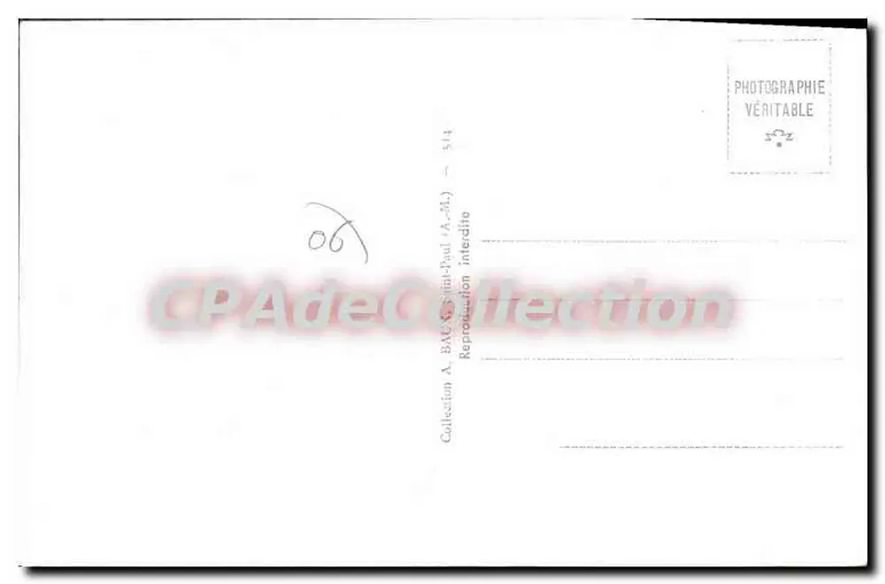 Saint-Paul (A.M.) — Visão geral — Coleção A. BAC (Saint-Paul (A.M.)) — n° 514 - Verso