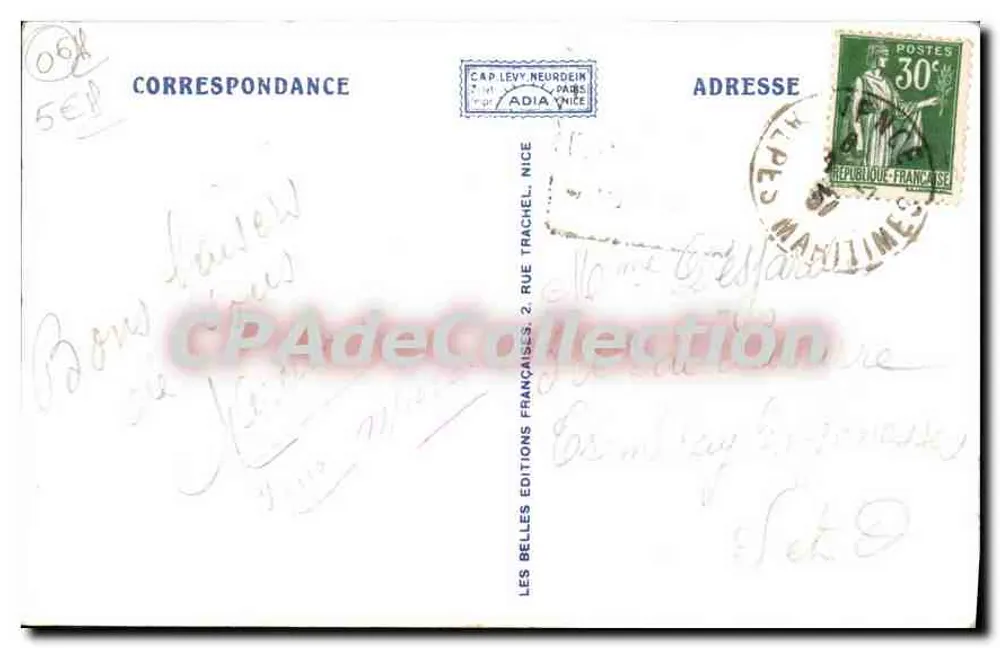 Saint-Paul-de-Vence — Vista Geral — Aldia, n° 12927 - Verso