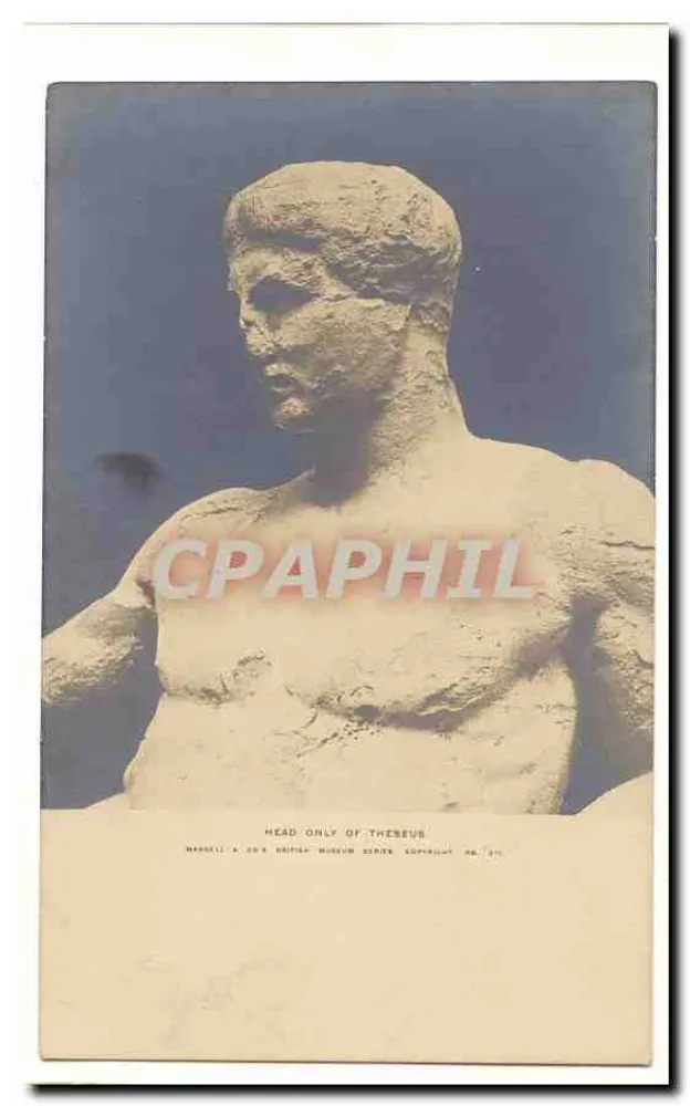 Kopf des Theseus — British Museum — British Museum Serie, Verlag Marshall & Co. - Vorderseite