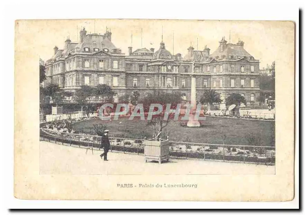 Palazzo di Luxembourg — Parigi - Recto