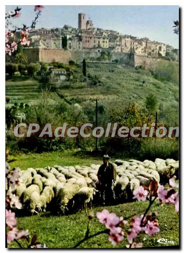 St-Paul-de-Vence — Vista geral — Impressor Combier - Frente