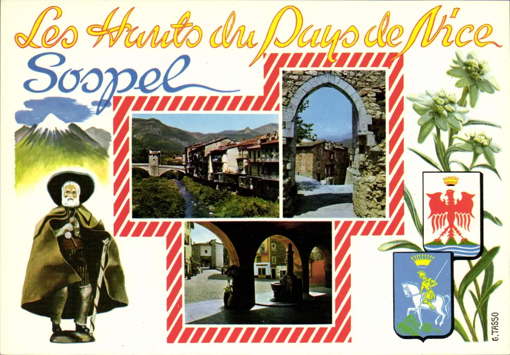 Les Hauts du Pays de Nice — Sospel — Editor: Editions Offset Glor Adia - Frente