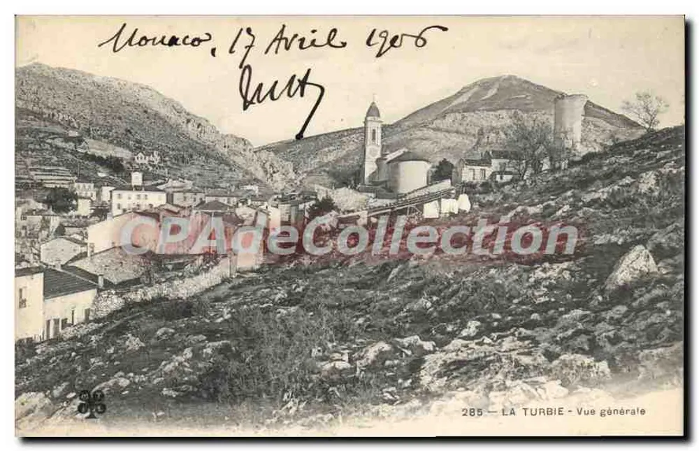 La Turbie — Vista geral — Bilhete postal antigo de Collection n°285 - Frente