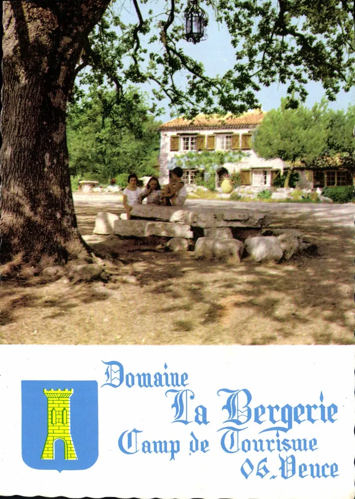 Domena La Bergerie — Obozowisko turystyczne — Vence (06) - Awers