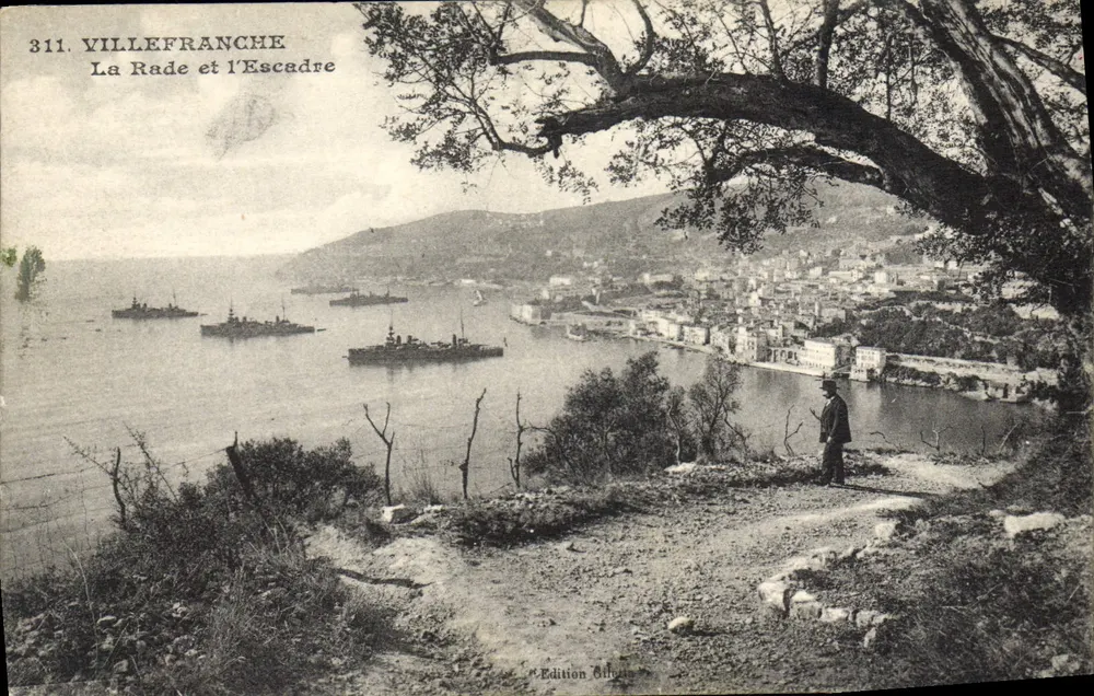 Villefranche — La Rade et l'Escadre — Edition Ollivin, n° 311 - Vorderseite