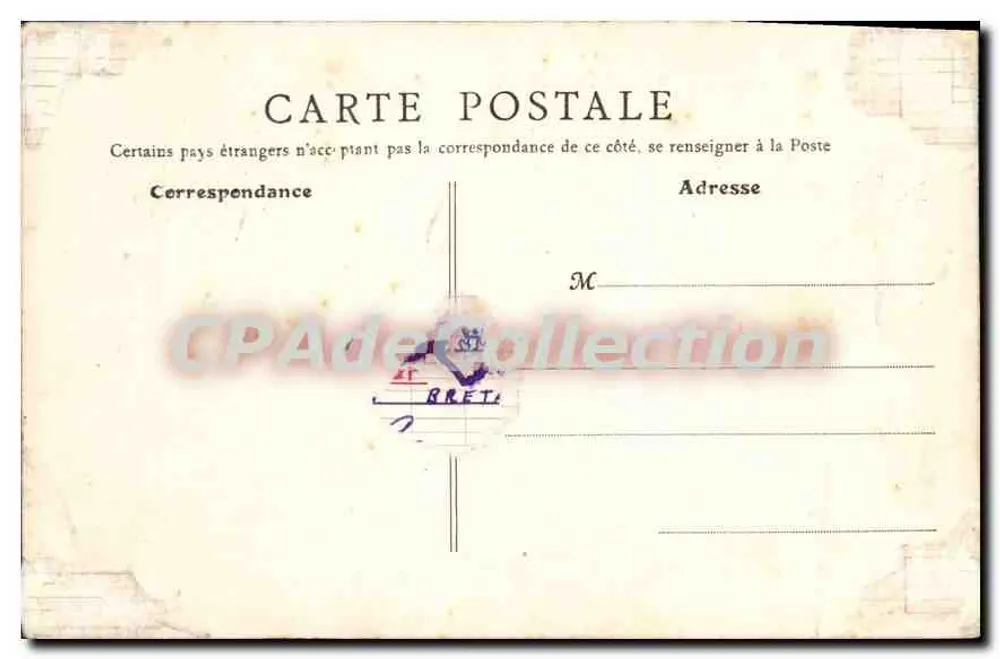 Villefranche - La Rade — vista del porto e del castello — Collezione CRP Ade - Verso