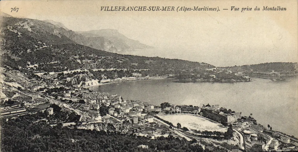 Villefranche-sur-Mer (Alpes-Maritimes) — Ansicht von Montalban — unbekannter Verleger, Nr. 767 - Vorderseite