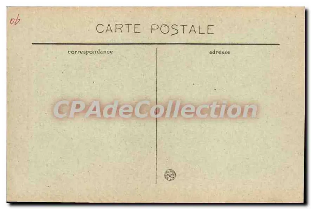 Villefranche-sur-Mer — Die Stadt und die Flotte — Verlag: Paris, Haydon Frères, Nice - Rückseite