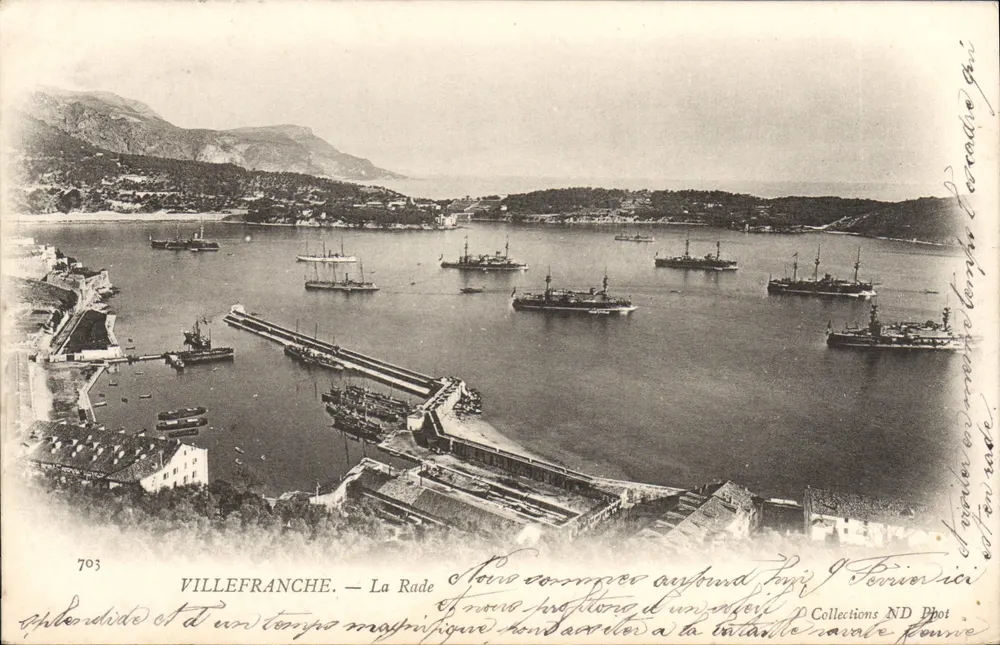 VILLEFRANCHE — A Baía — Collections ND Phot, n°703 - Frente