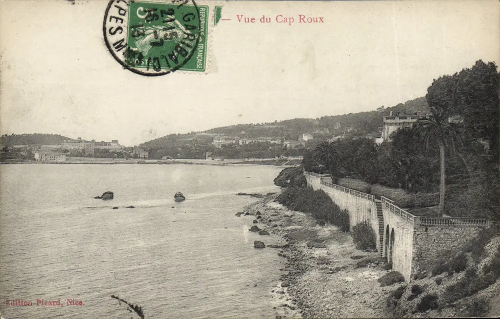 Vista do Cap Roux — Edição Picard, Nice — número de série não visível - Frente