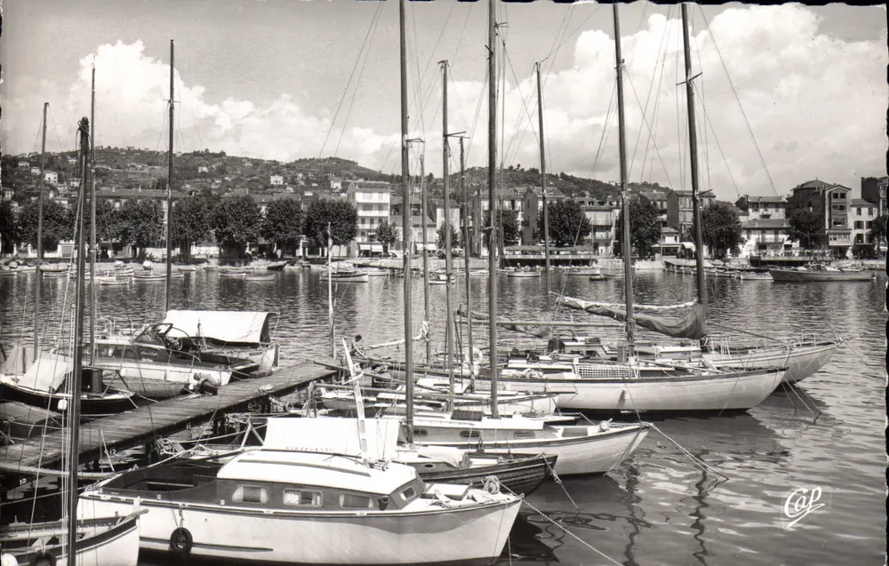 Golfe-Juan — O porto — Cap - Frente