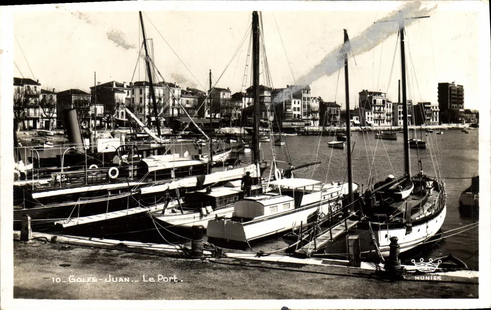 Golfe-Juan — O Porto — Munier, n°10 - Frente