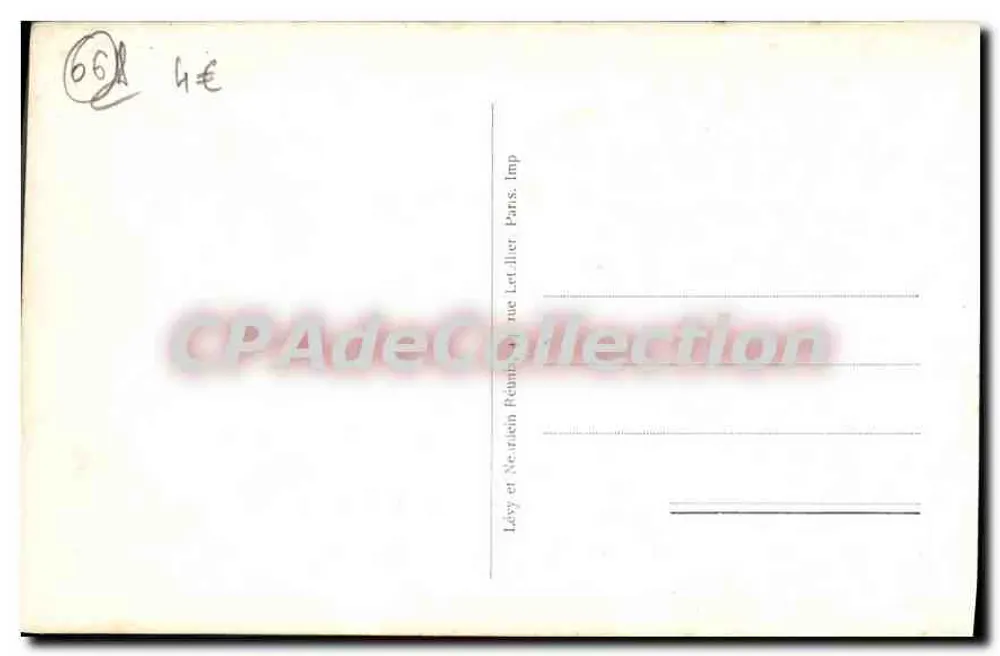 Rodovia da Grande Corniche — Eze — ADIA — n° 10.740 - Verso