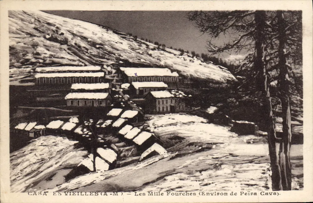 Caba Es Vieilles (A-M) — Die Tausend Gabeln (Um Peïra Cava) - Vorderseite