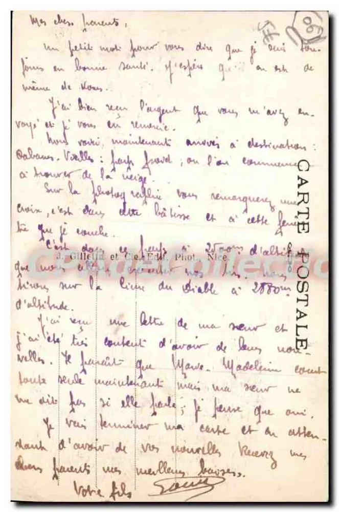 Caba Es Vieilles (A-M) — Die Tausend Gabeln (Um Peïra Cava) - Rückseite